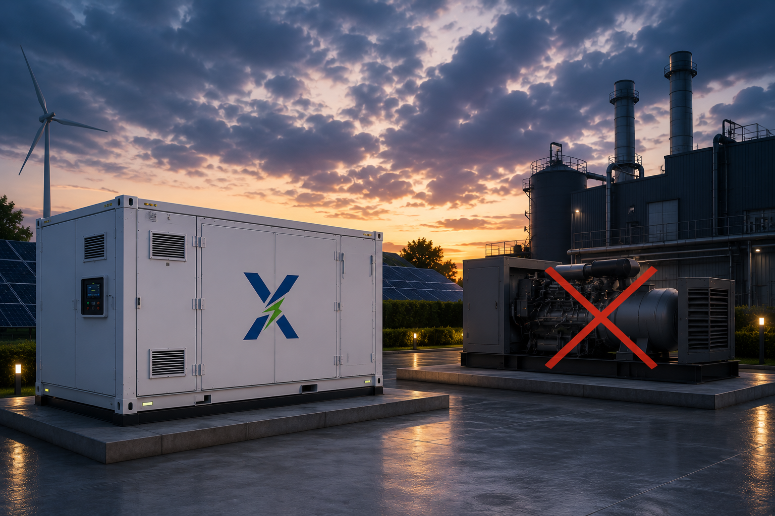 Diesel Genset Displacement