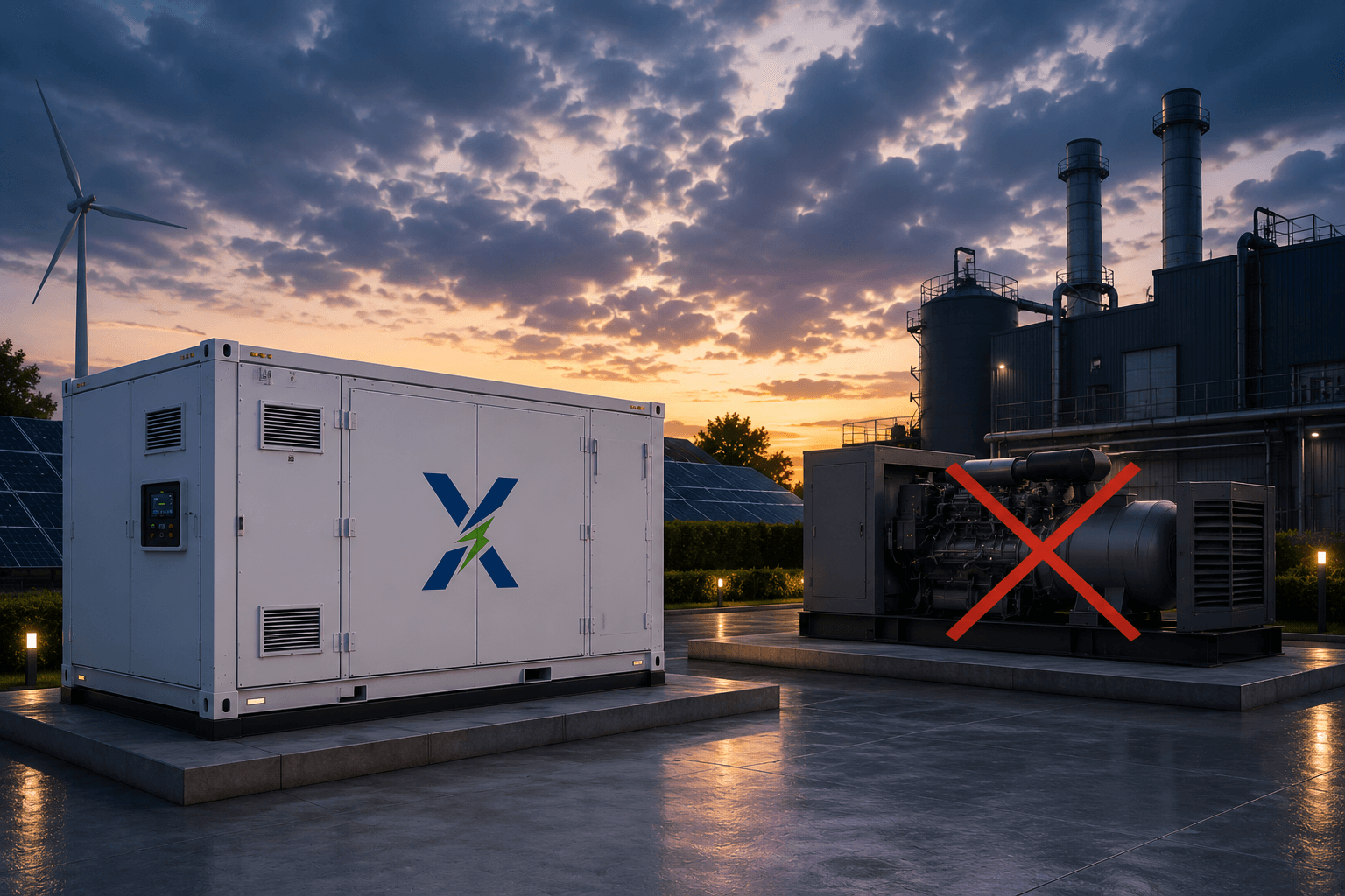 Diesel Genset Displacement